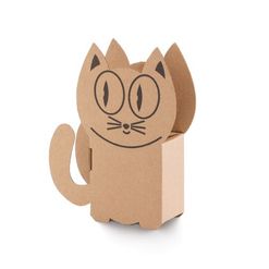 Cofrinho Gato - Eu Amo Papelão