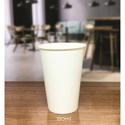 Copo Branco + Tampa Bico - 180 ml