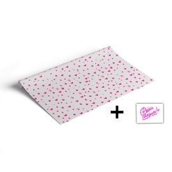Papel Seda Afetivo Estampa Pink - 31 x 42 cm