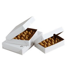 Caixa para Salgados ou Doces - 20 x 14 x 5 cm