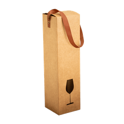 Embalagem de Vinho para Presente - 9 x 9 x 33,5cm