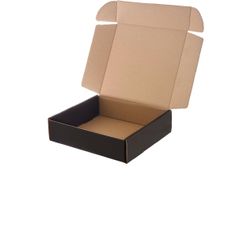 Embalagem para Envio Preta - 26 x 24 x 7 cm