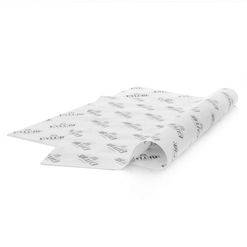 Papel de Seda Branco com Logo - 30 x 50 cm