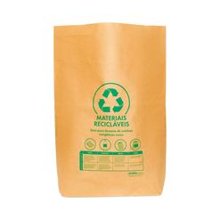 Saco para Lixo Reciclável 50 litros - 57 x 73 x 14 cm