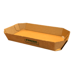 Bandeja para Frutas e Legumes com Impressão - 18 x 12 x 3 cm