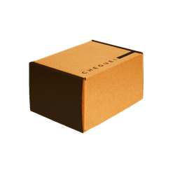 Embalagem para Envio Correio Cheguei 1 Preto P - 14 x 10 x 8 cm
