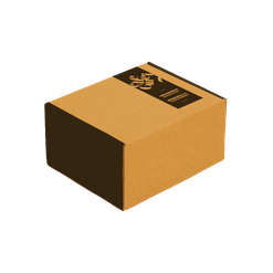 Embalagem para Envio Correio Cheguei 2 Preto M - 19 x 15 x 10 cm