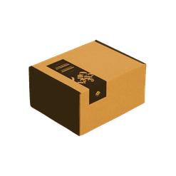 Embalagem para Envio Correio Cheguei 2 Preto M - 19 x 15 x 10 cm