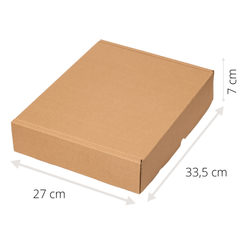Caixa Sedex 33,5x27x7 cm lisa (sem impressão)