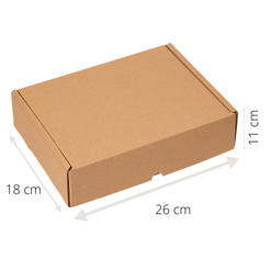 Caixa Sedex 26x18x11 cm lisa (sem impressão)