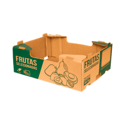 Caixa de Papelão Hortifrúti para Frutas - Embalagem 6/8kg - 38 x 29 x 13 cm