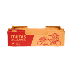 Caixa de Papelão Hortifrúti para Frutas - Embalagem 8/10kg - 48 x 25 x 13 cm