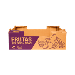 Caixa de Papelão Hortifrúti para Frutas - Embalagem 10/12kg - 48 x 35 x 15 cm