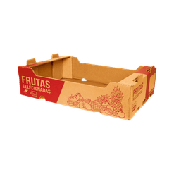 Caixa de Papelão Hortifrúti para Frutas - Embalagem 10/16 kg - 56 x 38 x 13 cm