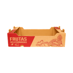 Caixa de Papelão Hortifrúti para Frutas - Embalagem 10/16 kg - 56 x 38 x 13 cm