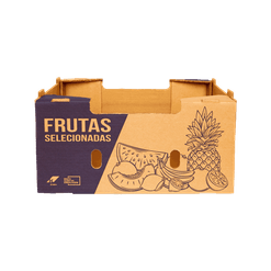 Caixa de Papelão Hortifrúti para Frutas Klabin - Embalagem 15/20 kg - 47 x 35 x 23 cm