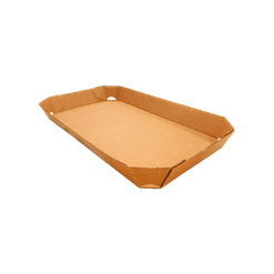 Pallet de Bandejas para Frutas e Legumes c/ Imp. Klabin - 24 x 18 x 3 cm - Pallet c/ 2025 unidades