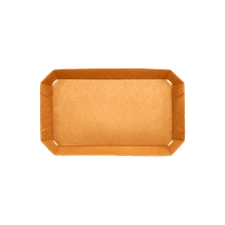 Pallet de Bandejas para Frutas e Legumes c/ Imp. Klabin - 24 x 18 x 3 cm - Pallet c/ 2025 unidades