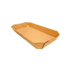 Pallet de Bandejas para Frutas e Legumes c/ Imp. Klabin - 24 x 12 x 3 cm - Pallet c/ 2025 unidades