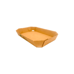Pallet de Bandejas para Frutas e Legumes c/ Imp. Klabin - 18 x 12 x 3 cm - Pallet c/ 2700 unidades