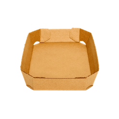 Pallet de Bandejas para Frutas e Legumes c/ Imp. Klabin - 20 x 13 x 3 cm - Pallet c/ 3780 unidades