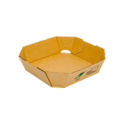 Pallet de Bandejas para Frutas e Legumes c/ Imp. Klabin - 10 x 10 x 3 cm - Pallet c/ 7560 unidades