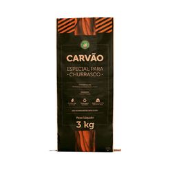 Saco para Carvão 3kg Klabin - 64 x 24 x 11 cm
