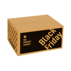 Caixa de Papelão para Correio - 30 x 25 x 15 cm - Edição Limitada Black Friday
