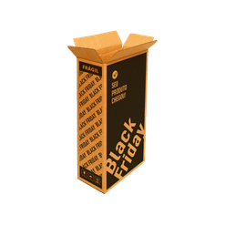 Caixa Transporte de Bebidas - 2 garrafas - Edição Limitada Black Friday