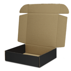 Caixa Sedex 04 Preto - 26 x 24 x 7 cm