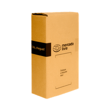 Caixa de Papelão Mercado Livre Transporte de Bebida - 2 garrafas