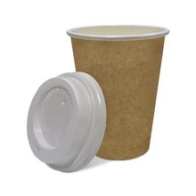 Copo Kraft + Tampa Bico - 240 ml