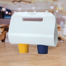 Porta-Copos Maleta 380 / 500 ml 2 copos - 19 x 10 x 27,7 cm