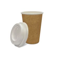 Copo Kraft + Tampa Bico - 180 ml