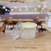 Pote Branco + Tampa 50 ml