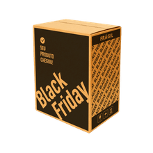 Caixa Transporte de Bebidas - 6 garrafas - Edição Limitada Black Friday