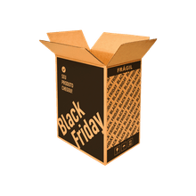 Caixa Transporte de Bebidas - 6 garrafas - Edição Limitada Black Friday