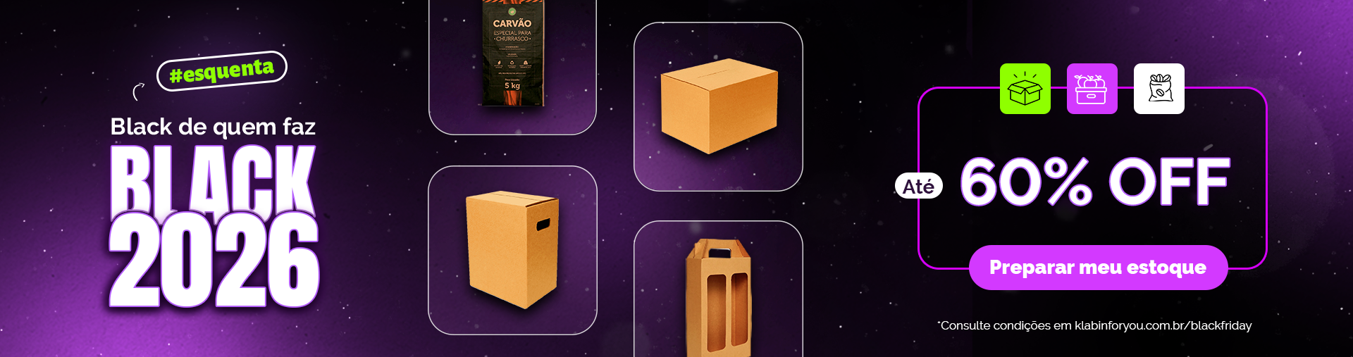 Esquenta Black Friday 2026 - Produtos com até 60% Off